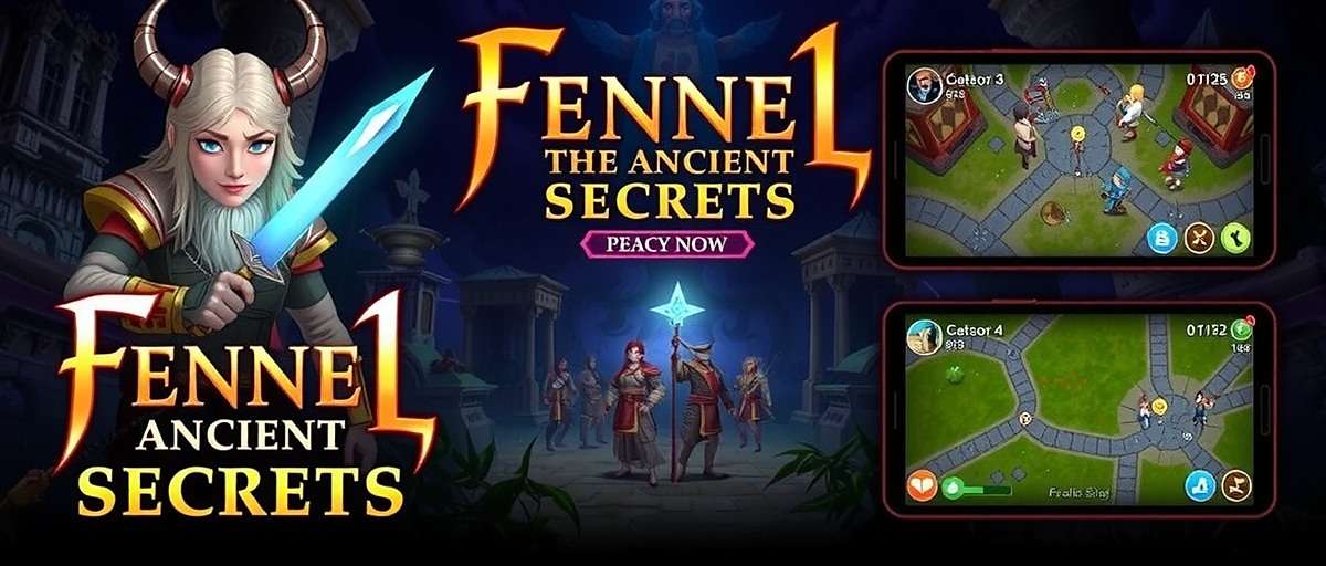 Join Fennel Ancient Secrets Fennel Ancient Secrets promotional image showing various characters and gameplay